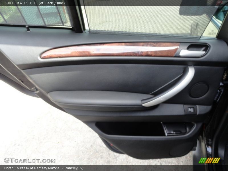 Jet Black / Black 2003 BMW X5 3.0i