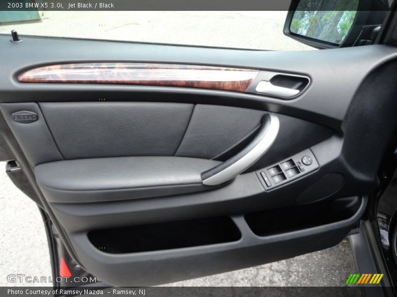 Jet Black / Black 2003 BMW X5 3.0i