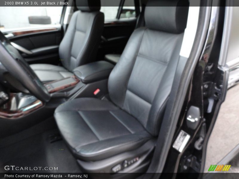 Jet Black / Black 2003 BMW X5 3.0i