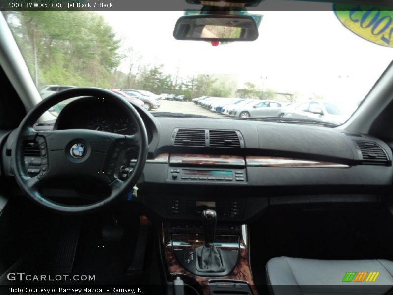 Jet Black / Black 2003 BMW X5 3.0i