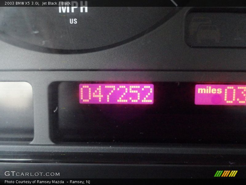 Jet Black / Black 2003 BMW X5 3.0i