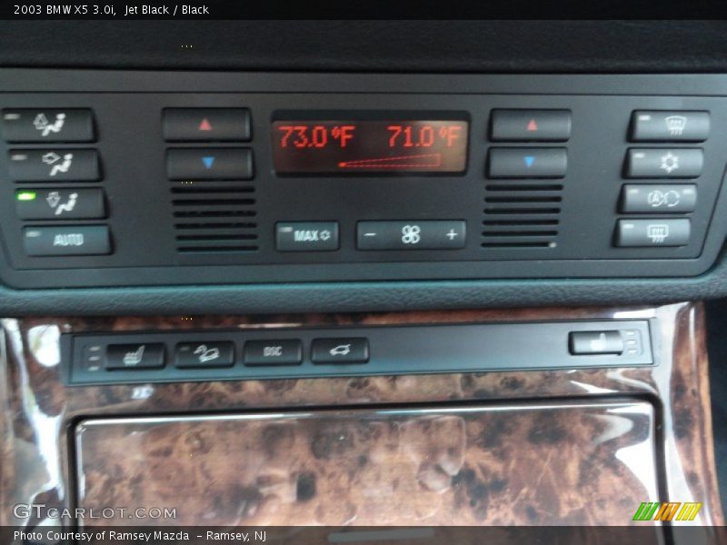 Jet Black / Black 2003 BMW X5 3.0i