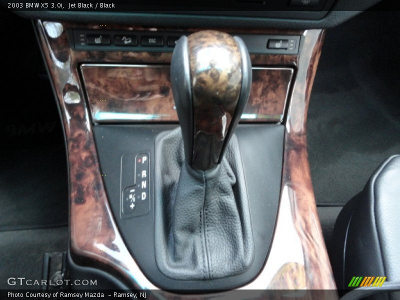 Jet Black / Black 2003 BMW X5 3.0i