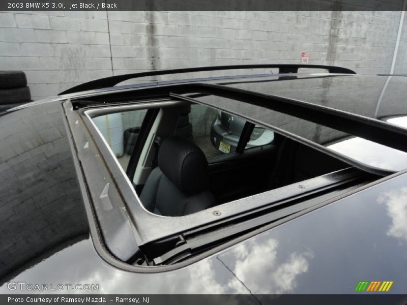 Jet Black / Black 2003 BMW X5 3.0i