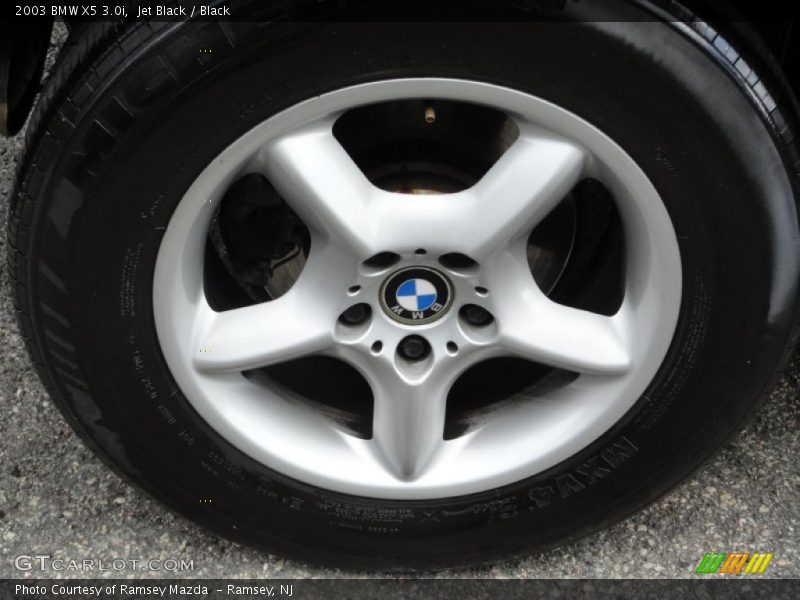 Jet Black / Black 2003 BMW X5 3.0i