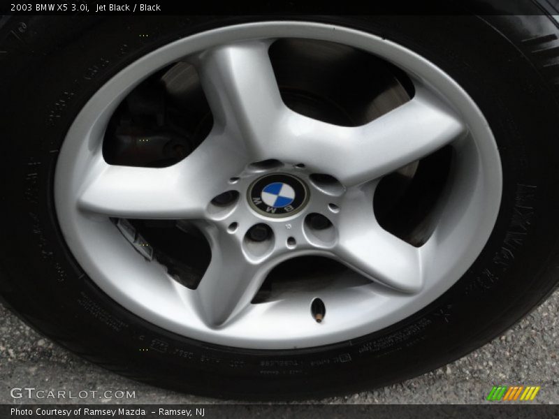 Jet Black / Black 2003 BMW X5 3.0i