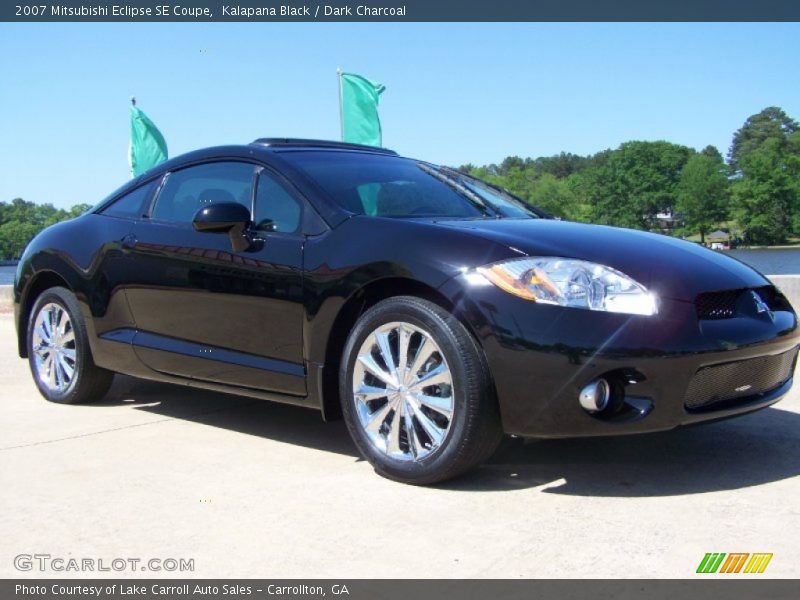 Kalapana Black / Dark Charcoal 2007 Mitsubishi Eclipse SE Coupe