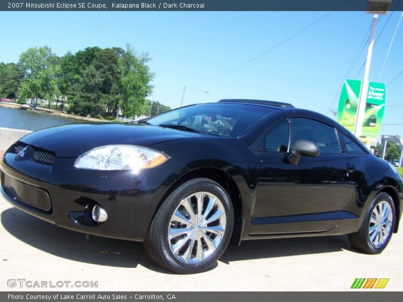 Kalapana Black / Dark Charcoal 2007 Mitsubishi Eclipse SE Coupe