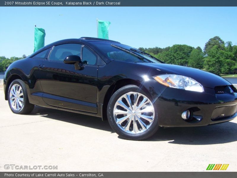 Kalapana Black / Dark Charcoal 2007 Mitsubishi Eclipse SE Coupe