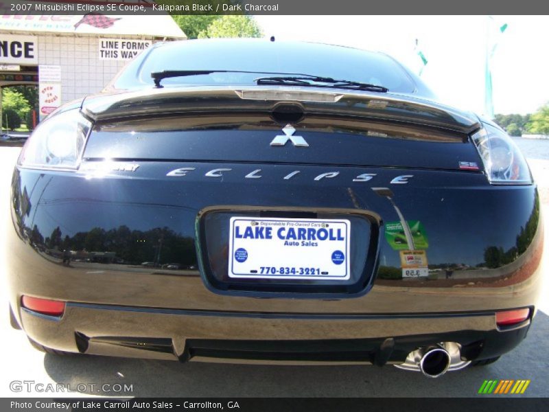 Kalapana Black / Dark Charcoal 2007 Mitsubishi Eclipse SE Coupe