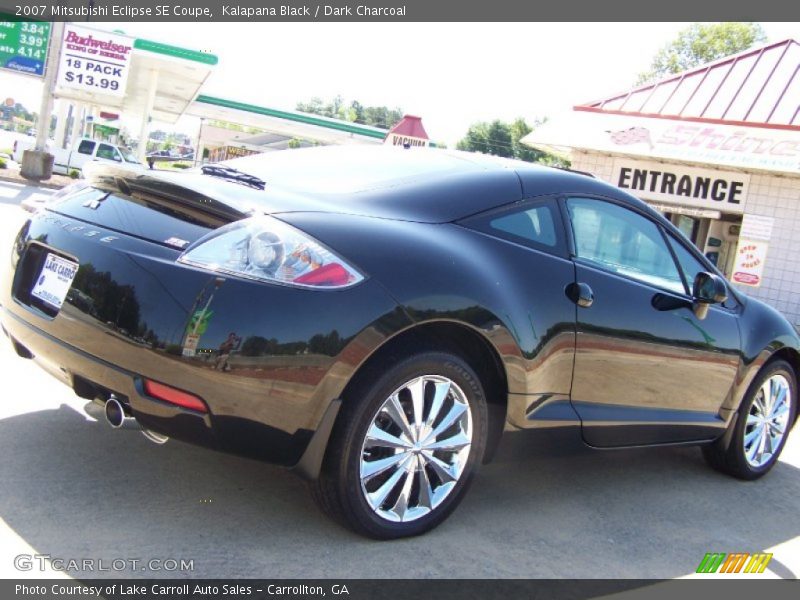 Kalapana Black / Dark Charcoal 2007 Mitsubishi Eclipse SE Coupe