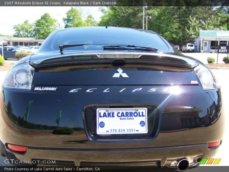 Kalapana Black / Dark Charcoal 2007 Mitsubishi Eclipse SE Coupe
