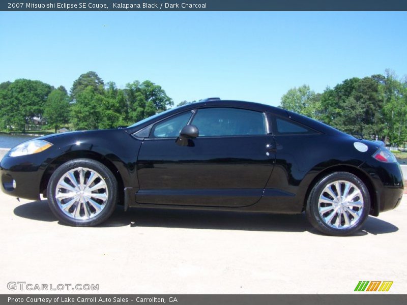 Kalapana Black / Dark Charcoal 2007 Mitsubishi Eclipse SE Coupe