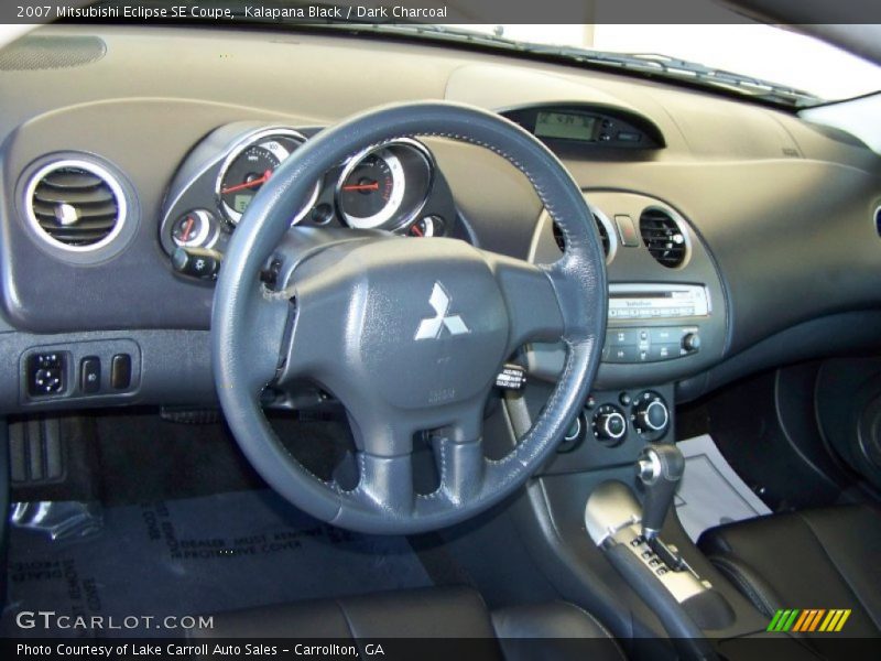 Kalapana Black / Dark Charcoal 2007 Mitsubishi Eclipse SE Coupe