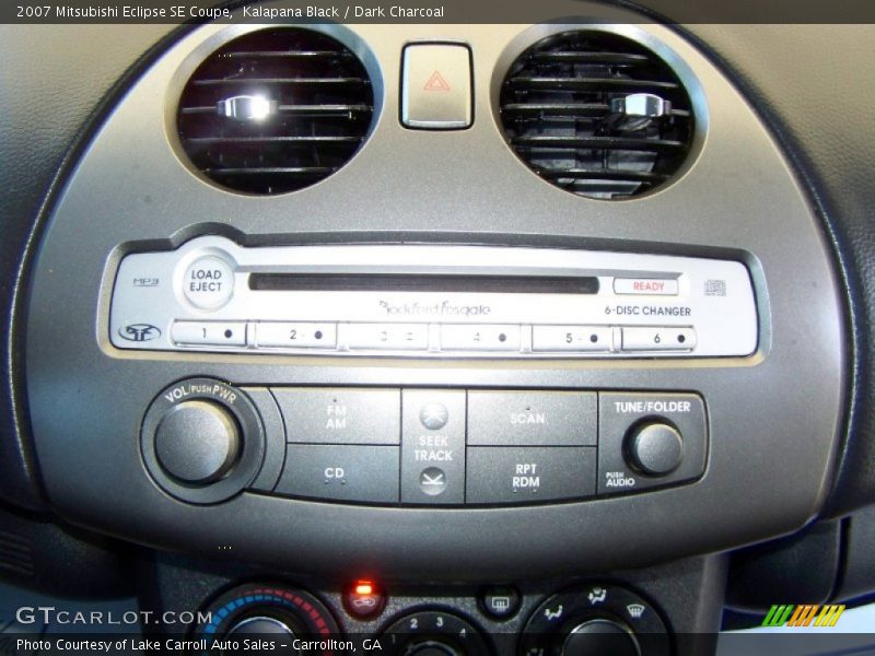 Kalapana Black / Dark Charcoal 2007 Mitsubishi Eclipse SE Coupe