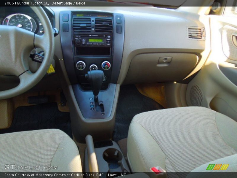 Desert Sage / Beige 2006 Hyundai Tucson GL