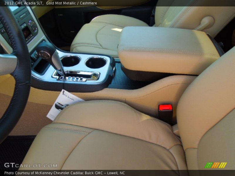 Gold Mist Metallic / Cashmere 2012 GMC Acadia SLT