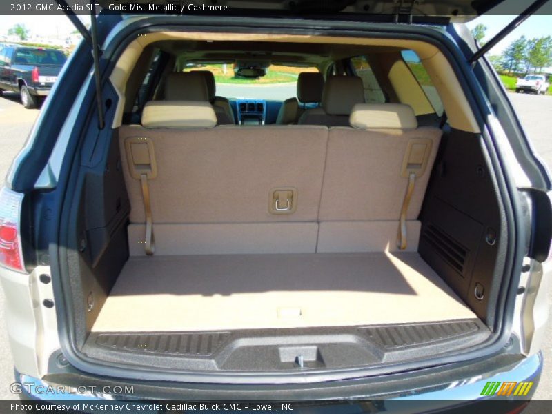 Gold Mist Metallic / Cashmere 2012 GMC Acadia SLT