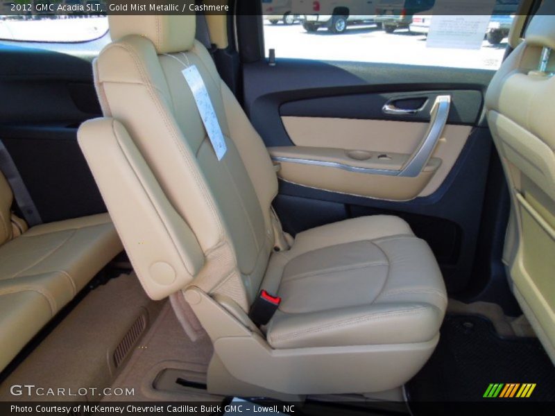 Gold Mist Metallic / Cashmere 2012 GMC Acadia SLT