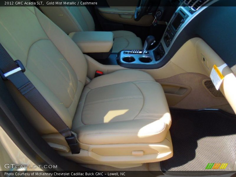 Gold Mist Metallic / Cashmere 2012 GMC Acadia SLT