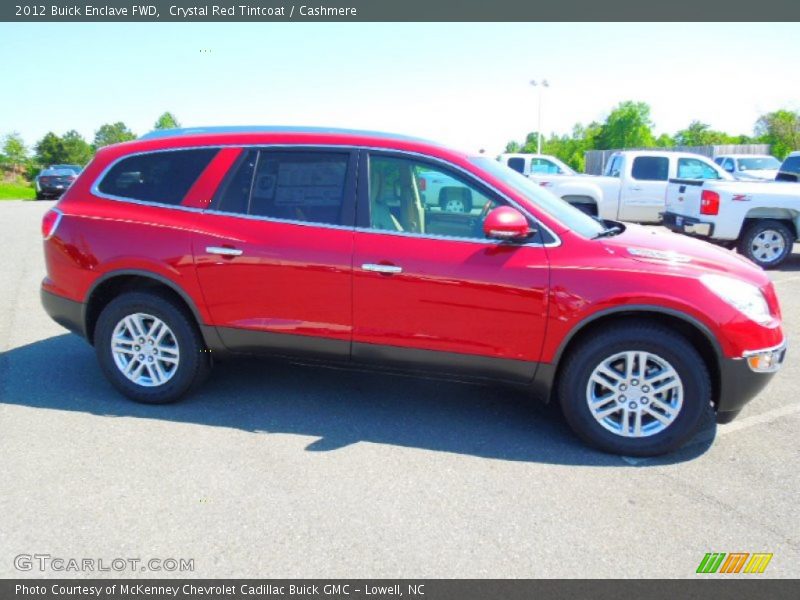 Crystal Red Tintcoat / Cashmere 2012 Buick Enclave FWD