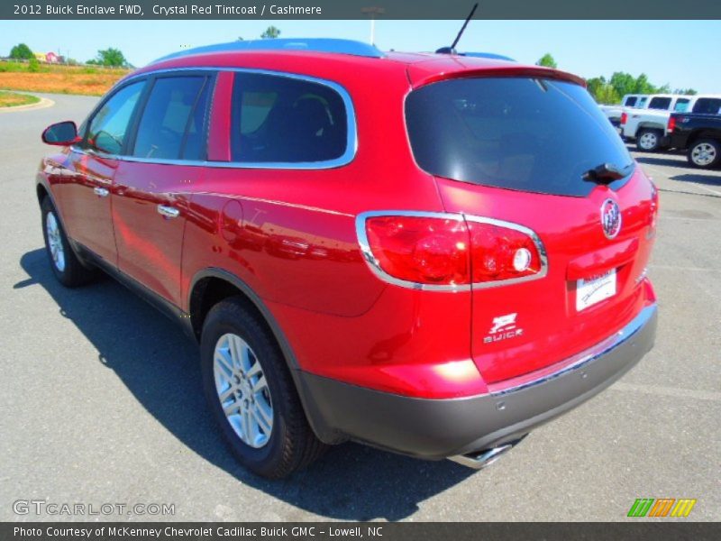 Crystal Red Tintcoat / Cashmere 2012 Buick Enclave FWD