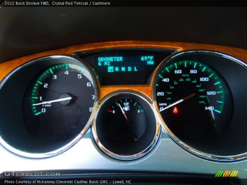  2012 Enclave FWD FWD Gauges