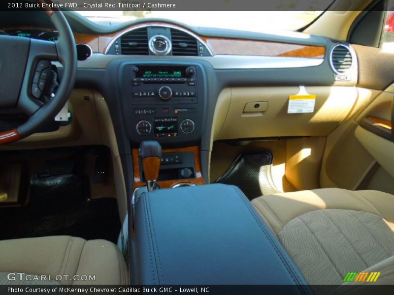 Crystal Red Tintcoat / Cashmere 2012 Buick Enclave FWD