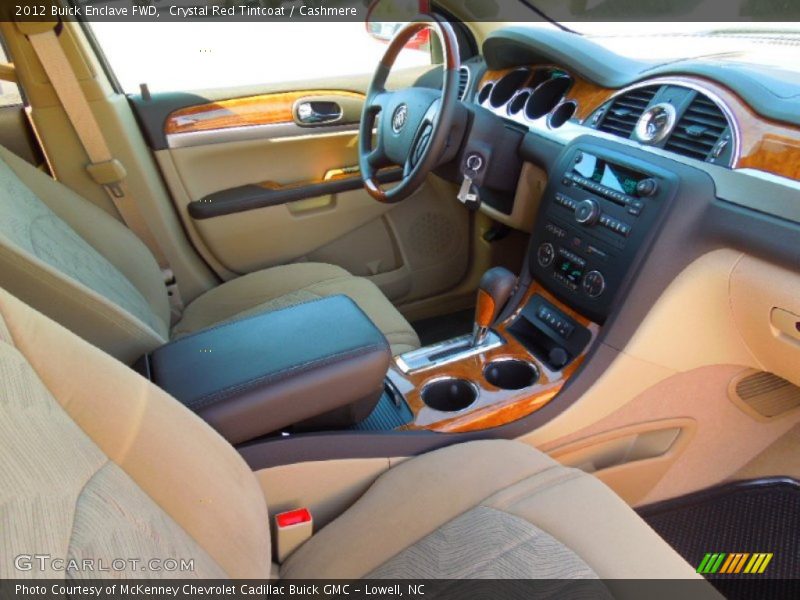 Crystal Red Tintcoat / Cashmere 2012 Buick Enclave FWD