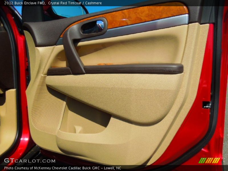 Crystal Red Tintcoat / Cashmere 2012 Buick Enclave FWD