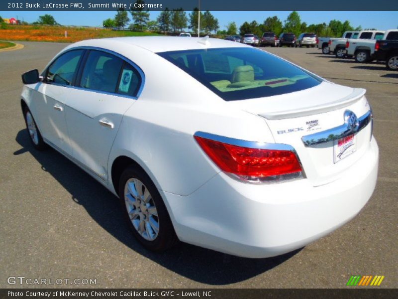 Summit White / Cashmere 2012 Buick LaCrosse FWD