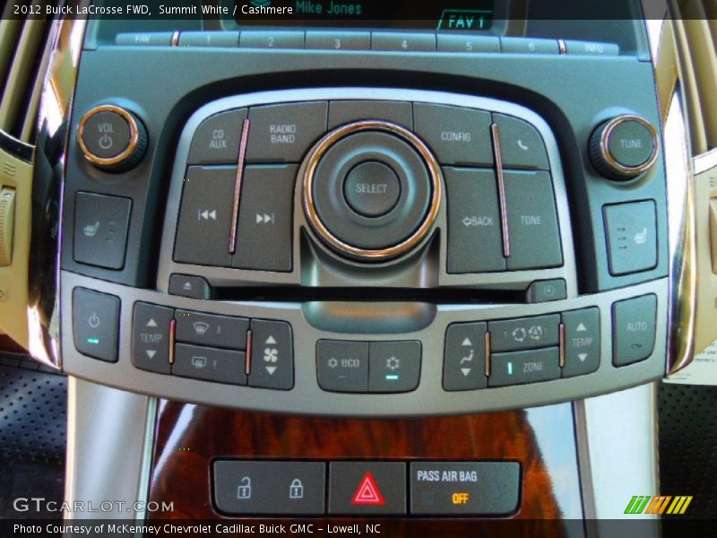 Summit White / Cashmere 2012 Buick LaCrosse FWD