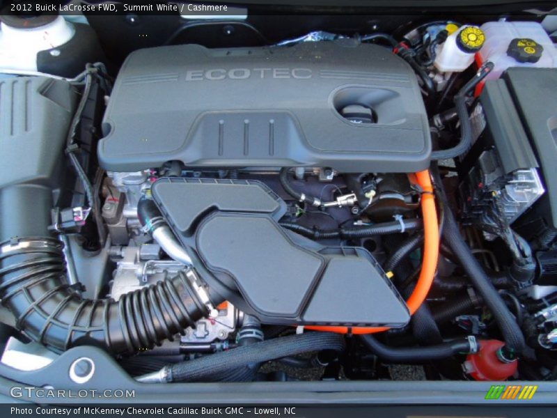  2012 LaCrosse FWD Engine - 2.4 Liter SIDI DOHC 16-Valve VVT 4 Cylinder Gasoline/eAssist Electric Motor