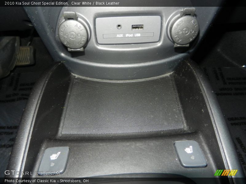 Clear White / Black Leather 2010 Kia Soul Ghost Special Edition