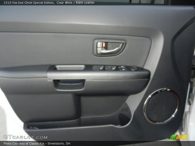 Clear White / Black Leather 2010 Kia Soul Ghost Special Edition