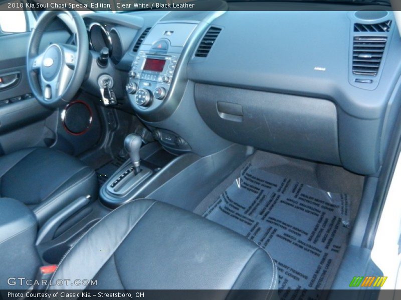 Clear White / Black Leather 2010 Kia Soul Ghost Special Edition