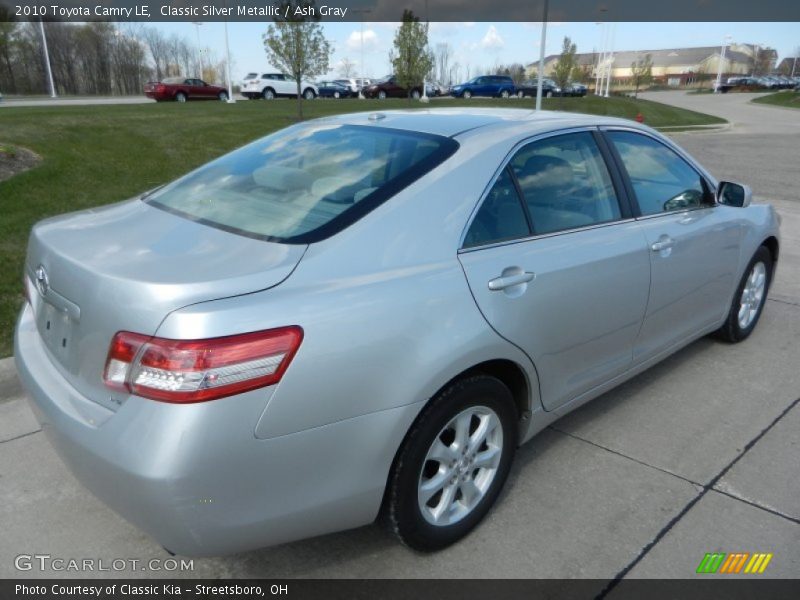 Classic Silver Metallic / Ash Gray 2010 Toyota Camry LE