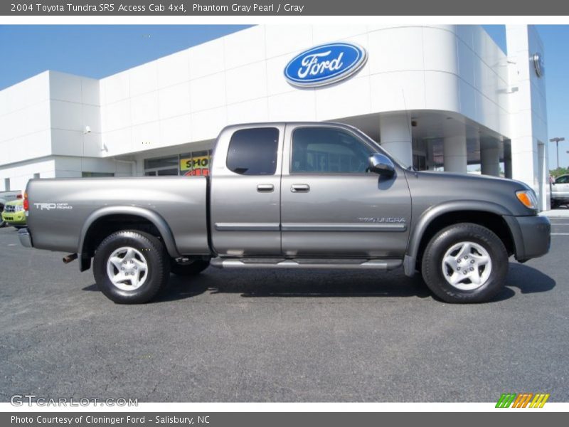 Phantom Gray Pearl / Gray 2004 Toyota Tundra SR5 Access Cab 4x4