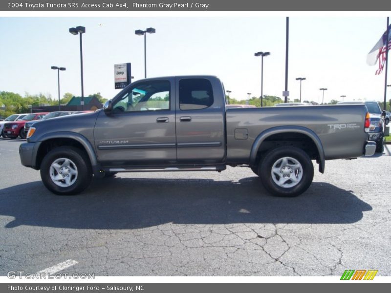 Phantom Gray Pearl / Gray 2004 Toyota Tundra SR5 Access Cab 4x4