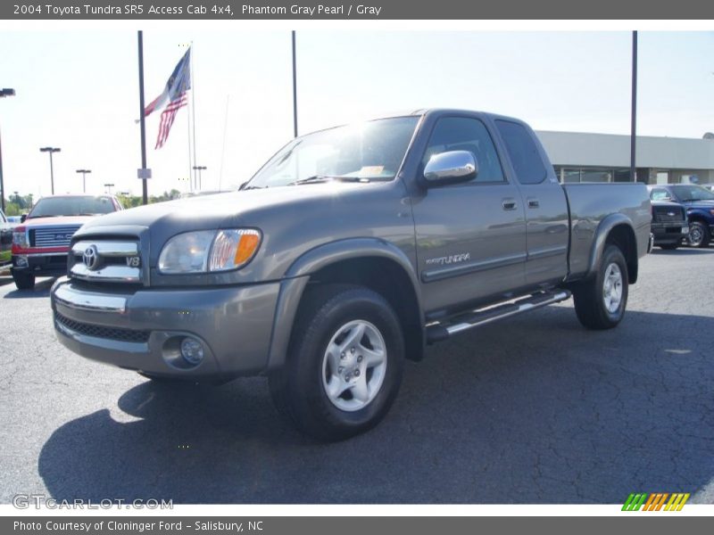 Phantom Gray Pearl / Gray 2004 Toyota Tundra SR5 Access Cab 4x4