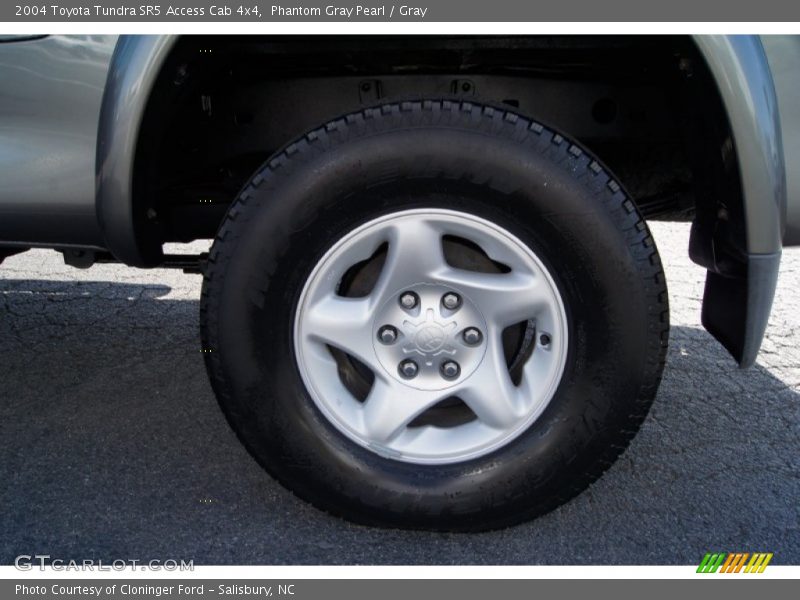 Phantom Gray Pearl / Gray 2004 Toyota Tundra SR5 Access Cab 4x4