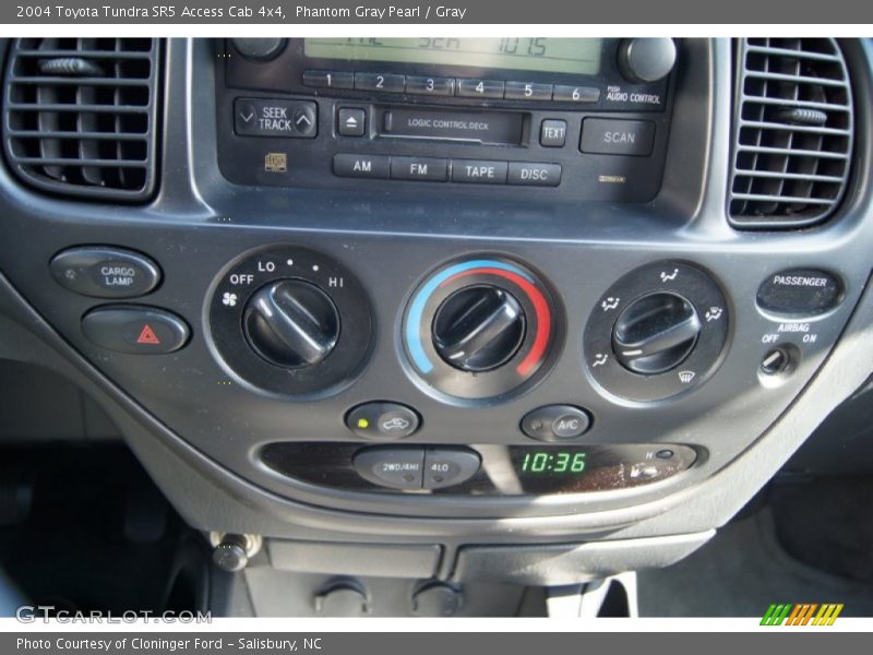 Phantom Gray Pearl / Gray 2004 Toyota Tundra SR5 Access Cab 4x4