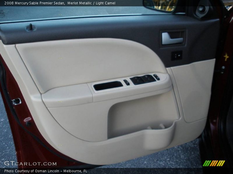 Merlot Metallic / Light Camel 2008 Mercury Sable Premier Sedan