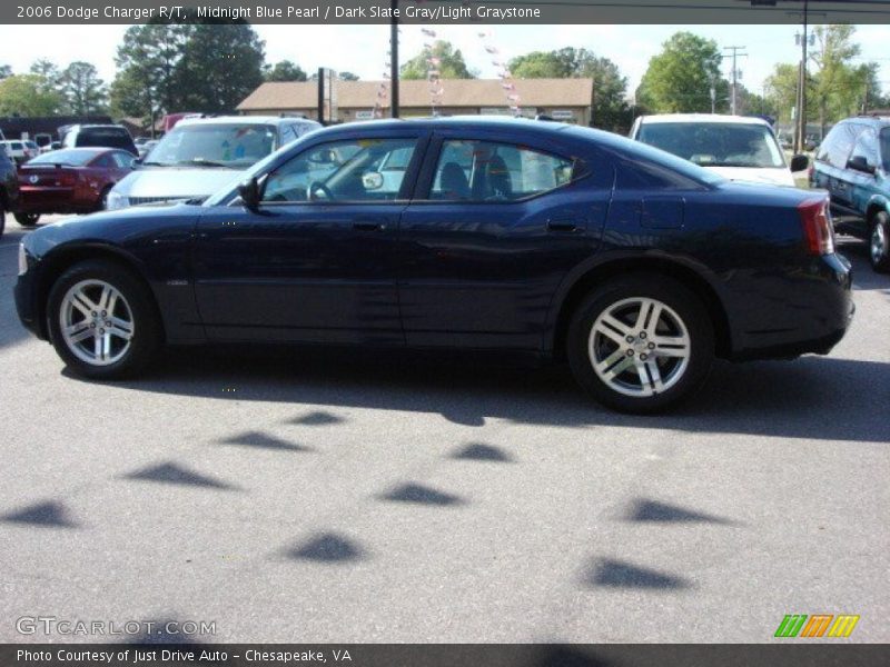 Midnight Blue Pearl / Dark Slate Gray/Light Graystone 2006 Dodge Charger R/T