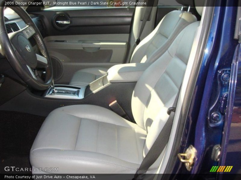 Midnight Blue Pearl / Dark Slate Gray/Light Graystone 2006 Dodge Charger R/T