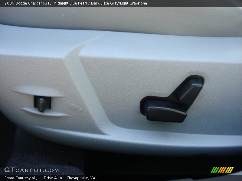 Midnight Blue Pearl / Dark Slate Gray/Light Graystone 2006 Dodge Charger R/T
