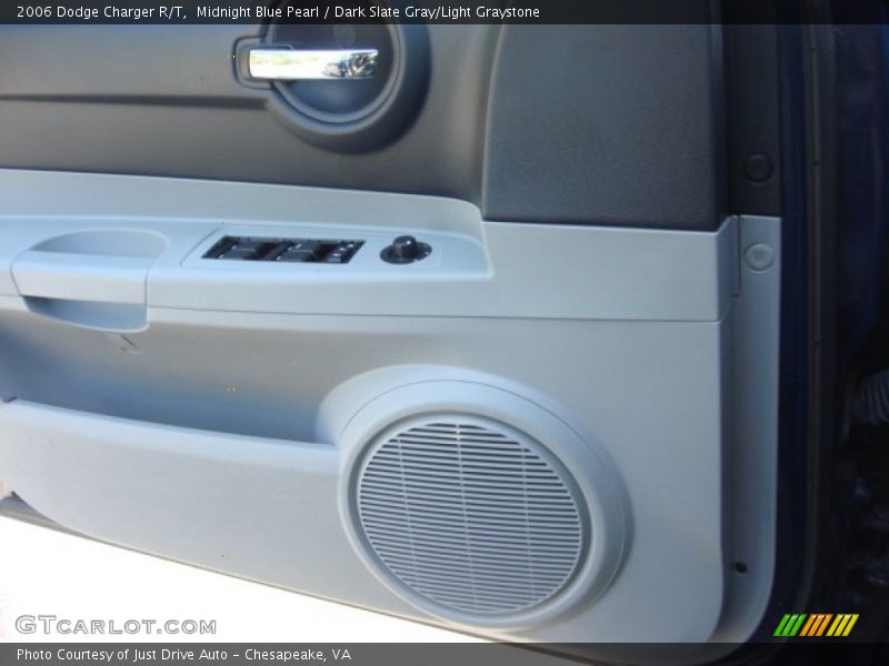 Midnight Blue Pearl / Dark Slate Gray/Light Graystone 2006 Dodge Charger R/T