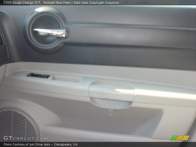 Midnight Blue Pearl / Dark Slate Gray/Light Graystone 2006 Dodge Charger R/T