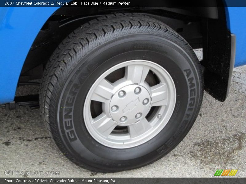 Pace Blue / Medium Pewter 2007 Chevrolet Colorado LS Regular Cab