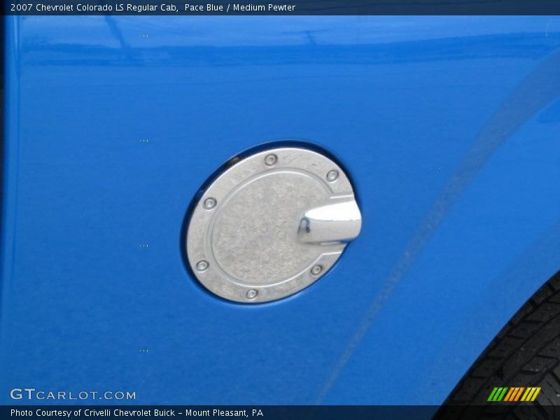 Pace Blue / Medium Pewter 2007 Chevrolet Colorado LS Regular Cab